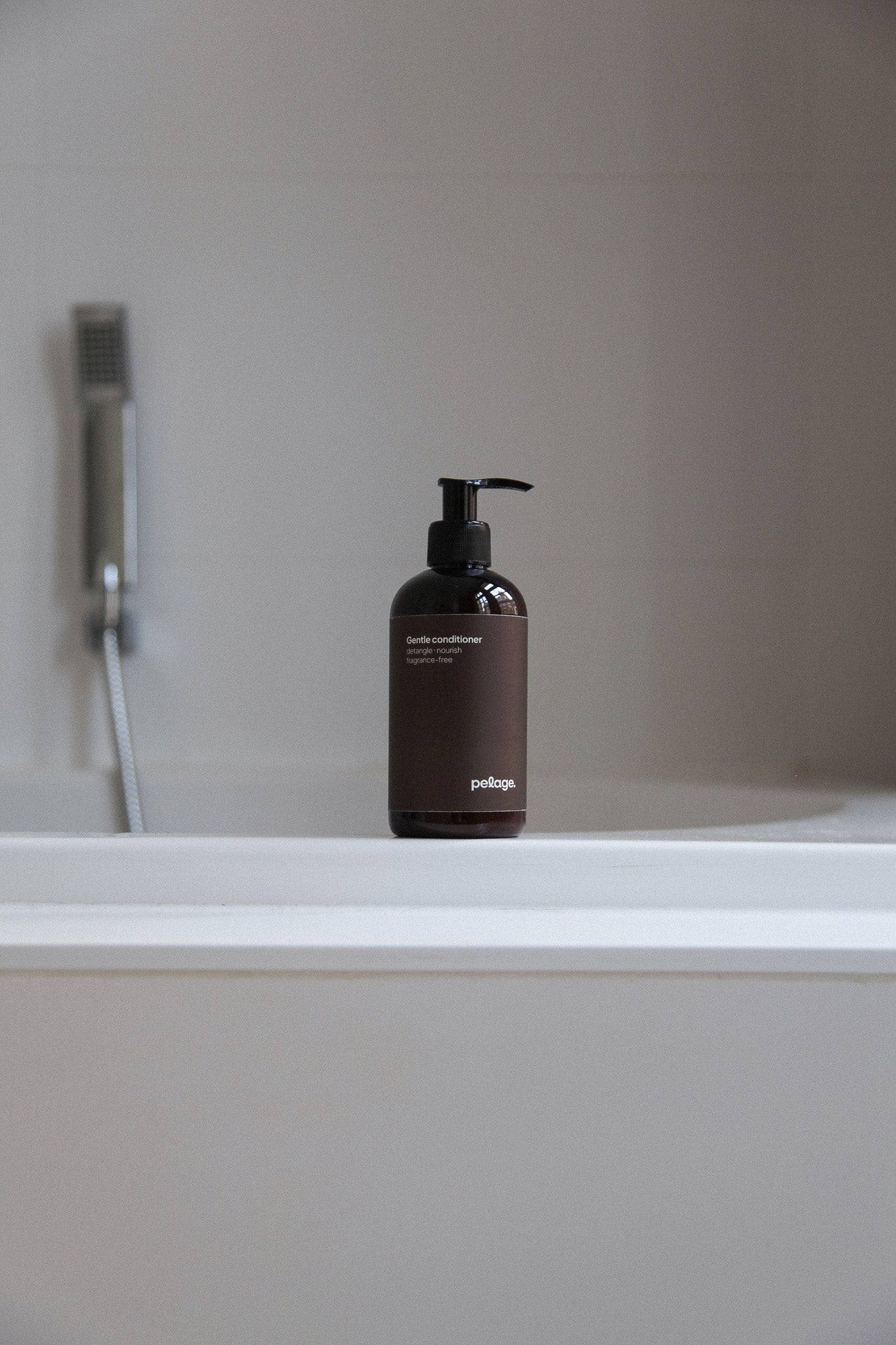 the conditioner.