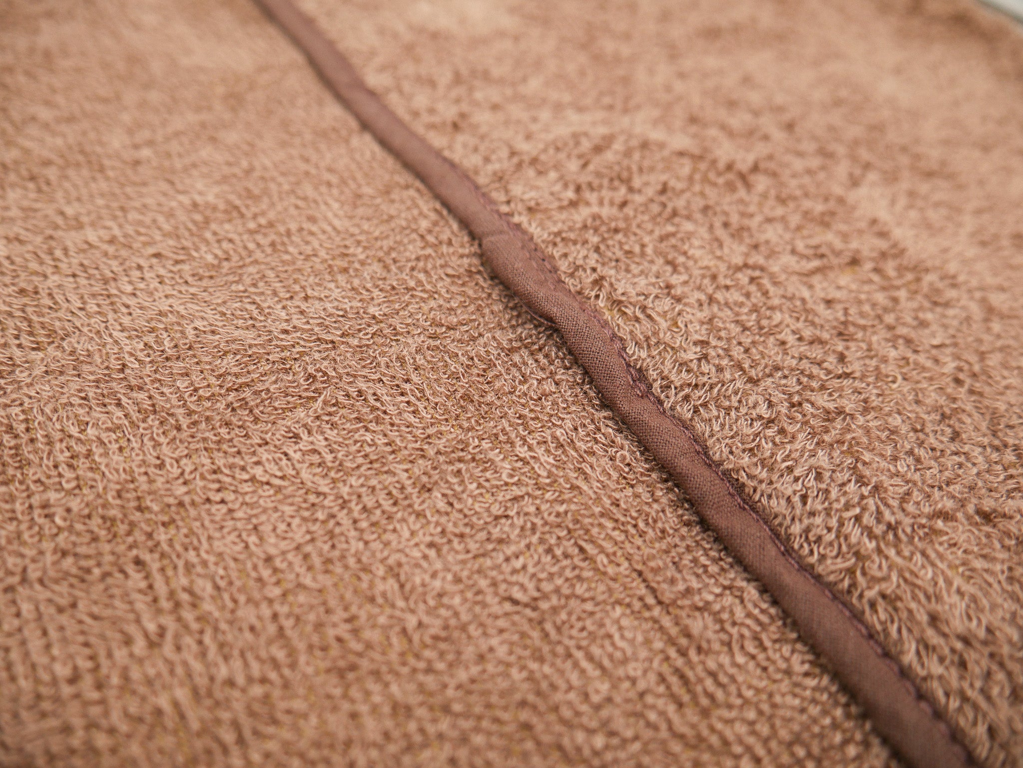 the towel.