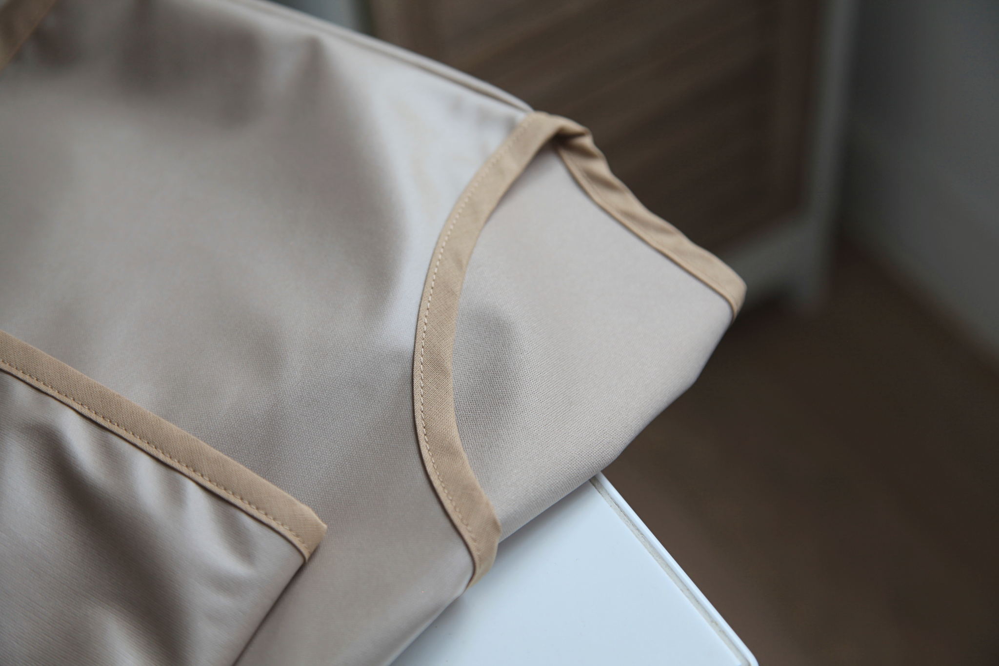 the apron.