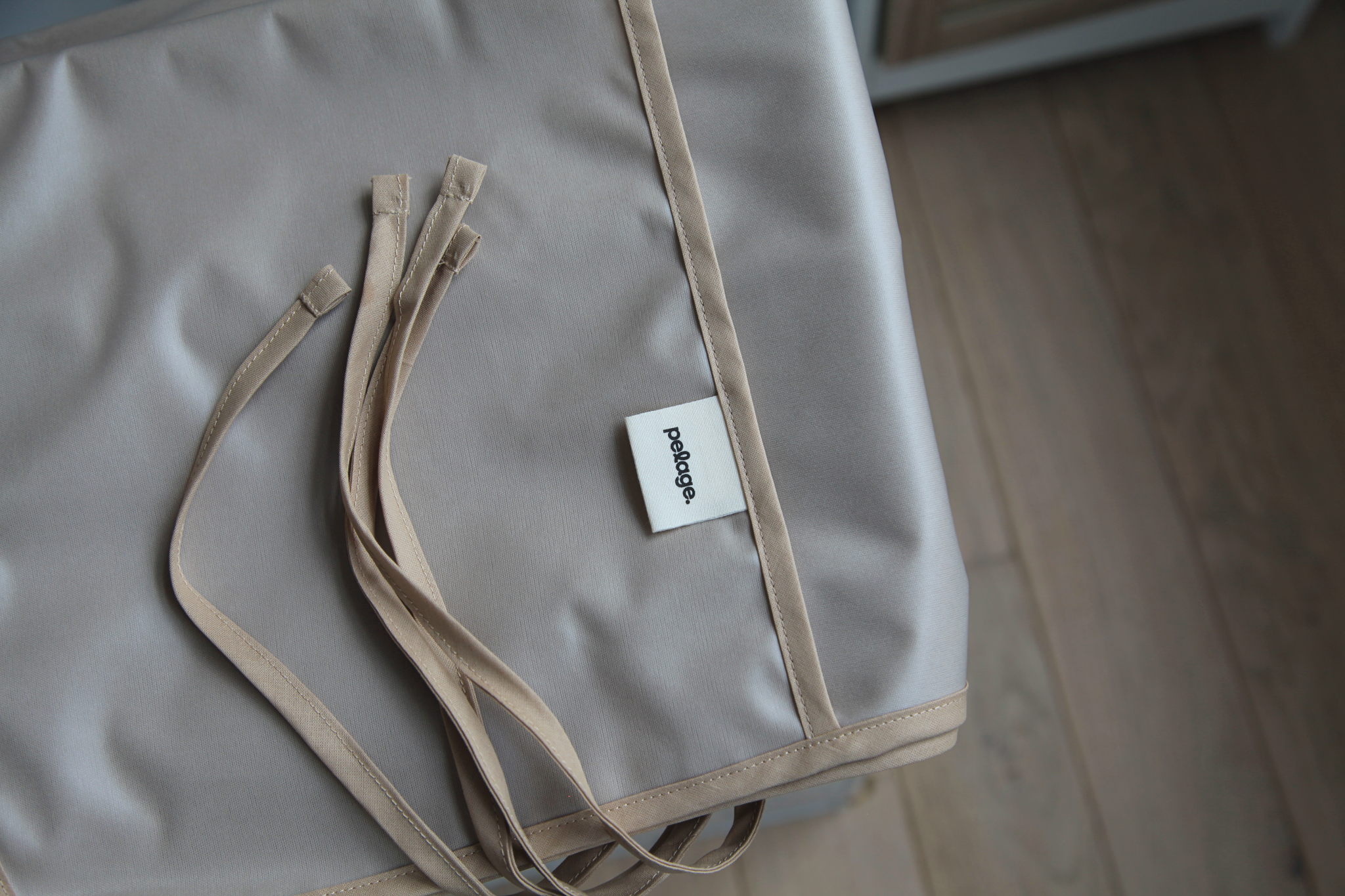 the apron.